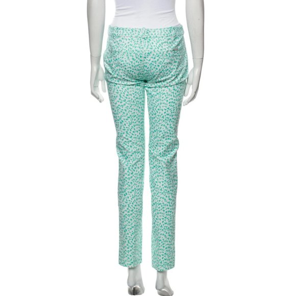 MICHAEL MICHAEL KORS Animal Print Straight Leg Pants Size: XS | US 2 - Picture 3 of 3